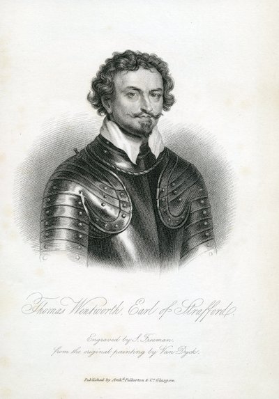 Sir Thomas Wentworth, 1st Earl of Strafford by English School